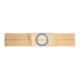 4" Beige, Regular Elastic Flat Panel Support Belt, Extra Large, 2-5/8" Center Opening