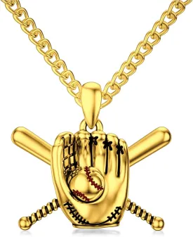 925 Sterling Silver Sport Necklaces I CAN DO ALL THINGS Bible Verse Cross Pendant Sports Fan Gifts for Men Women Athletes Sport Lovers