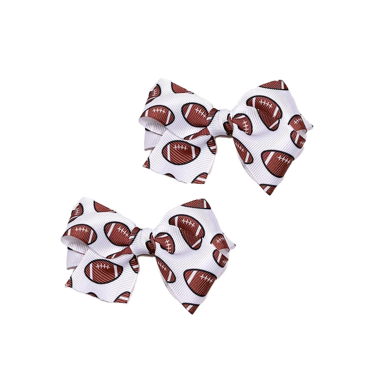 Baby Girl's Turban Headband with Football Bows and Hair Band BBG19 (B1)