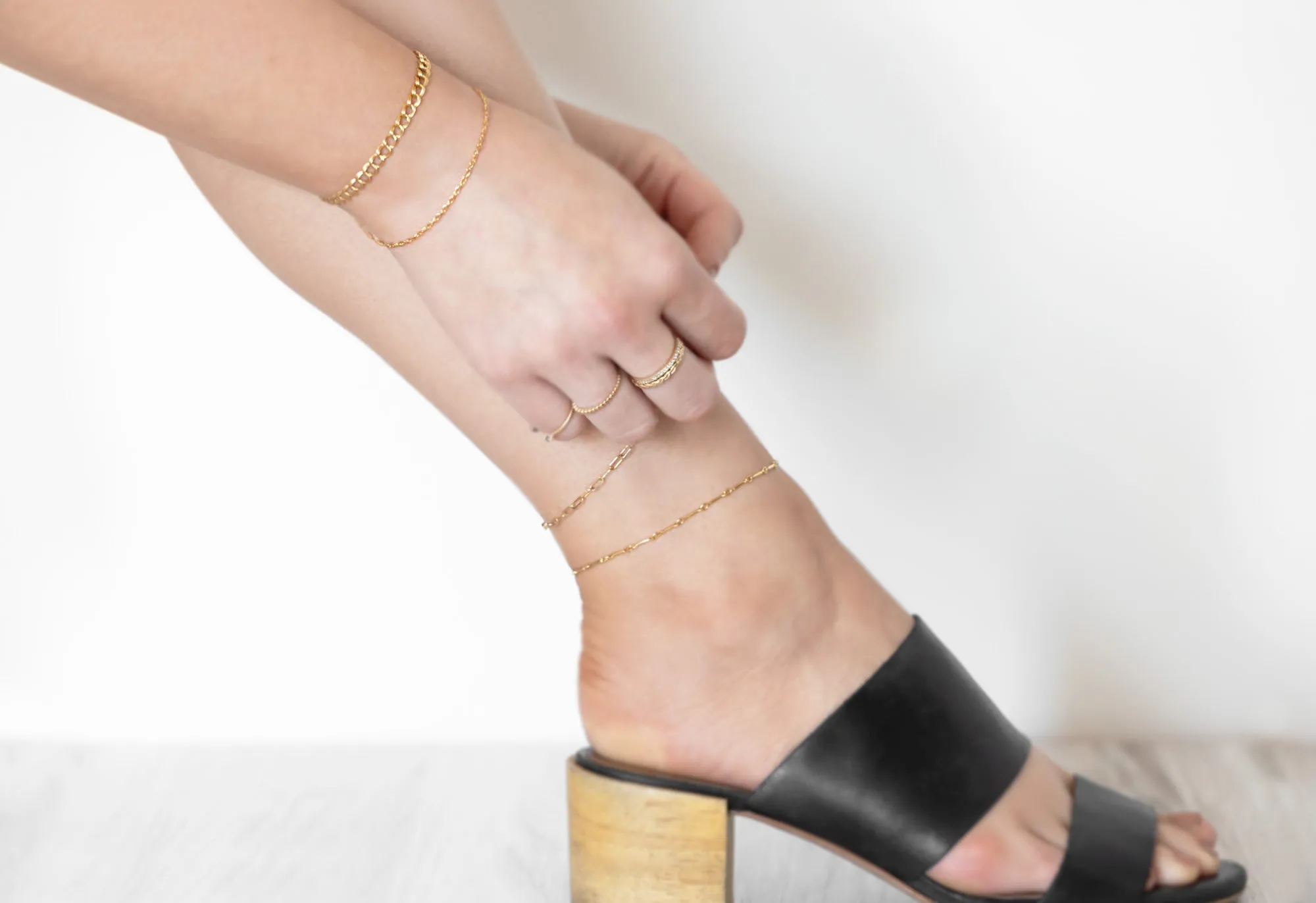 Bar Chain Anklet/Bracelet