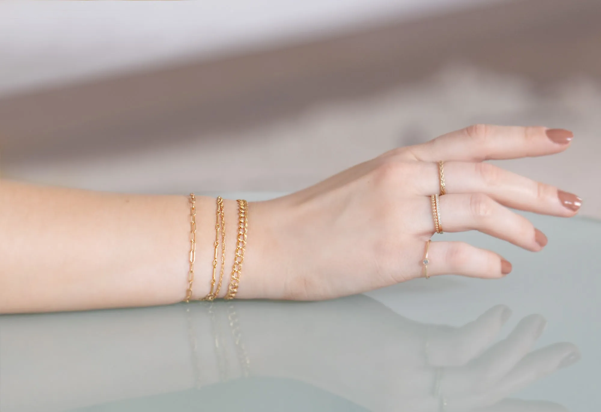 Bar Chain Anklet/Bracelet