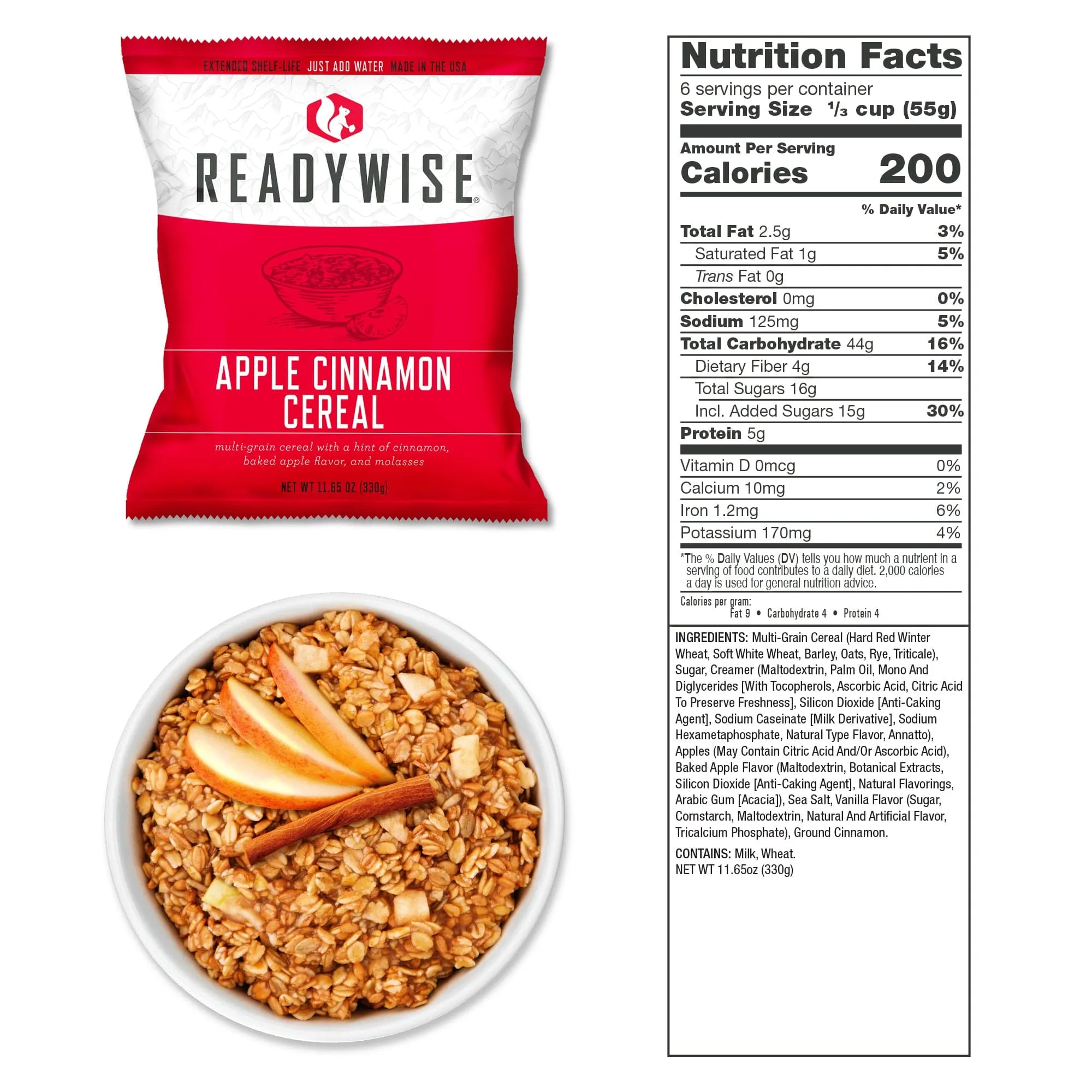 Buy One 170-Serving Emergency Food Kit, Get One Free