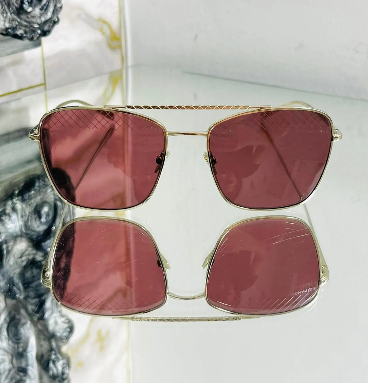 Chanel Pilot Sunglasses