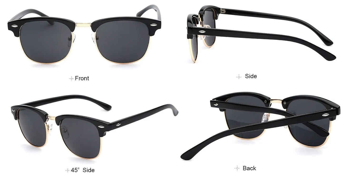 Clubmaster Polarized Sunglasses