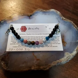 Crystal Medical Alert Bracelet
