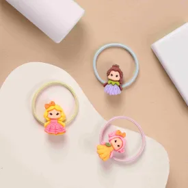 Cute Princess RubberBands (Pack of 3)