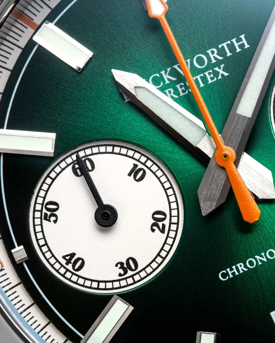 DuckwORSth Prestex Watch Chronograph 42 Green Green Leather D