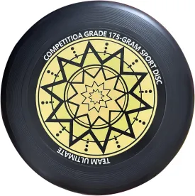 Flying Discs 175g, Sports Flying Disc, Professional Launch Disc, Flying Ring, Sport Disc for Beach, Sport Flying Discs, Outdoor Sports, Flying Discs, Flying Disc (Black)