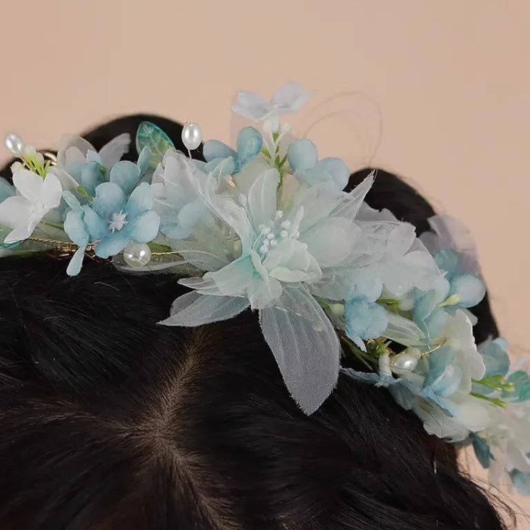 Hair Accessories Set: Soft Blooms