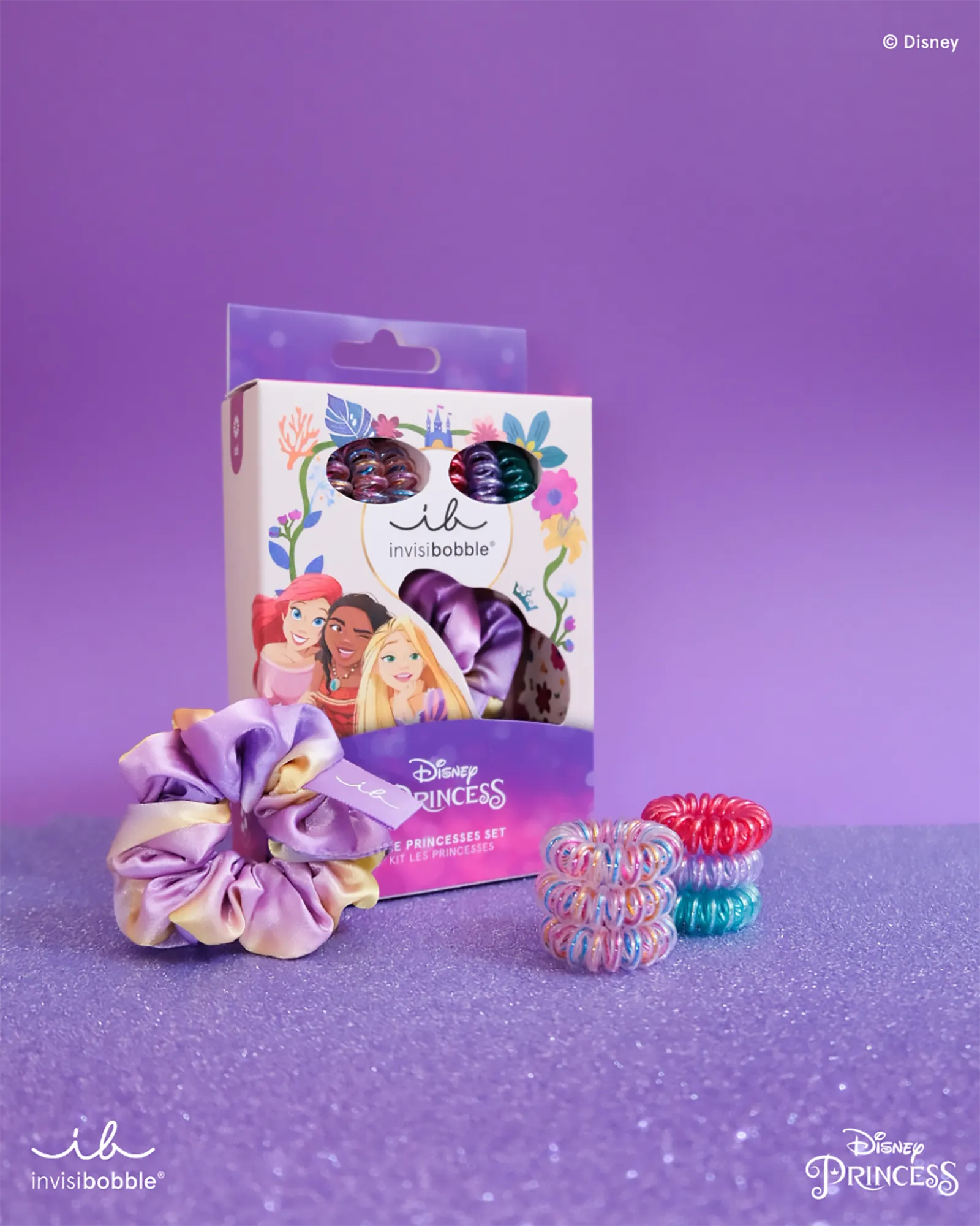 Invisibobble Kids Disney Princess Gift Set