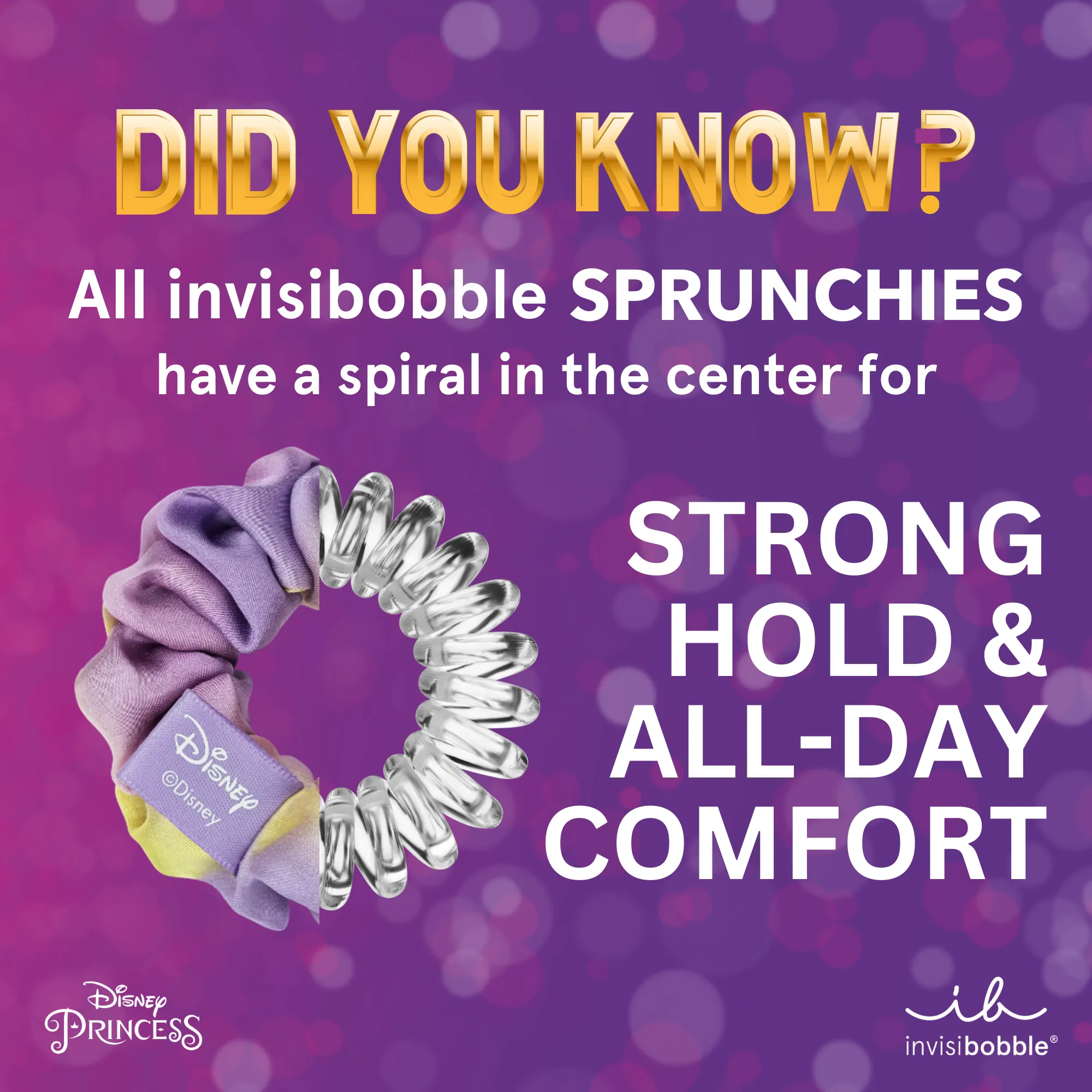 Invisibobble Kids Disney Princess Gift Set