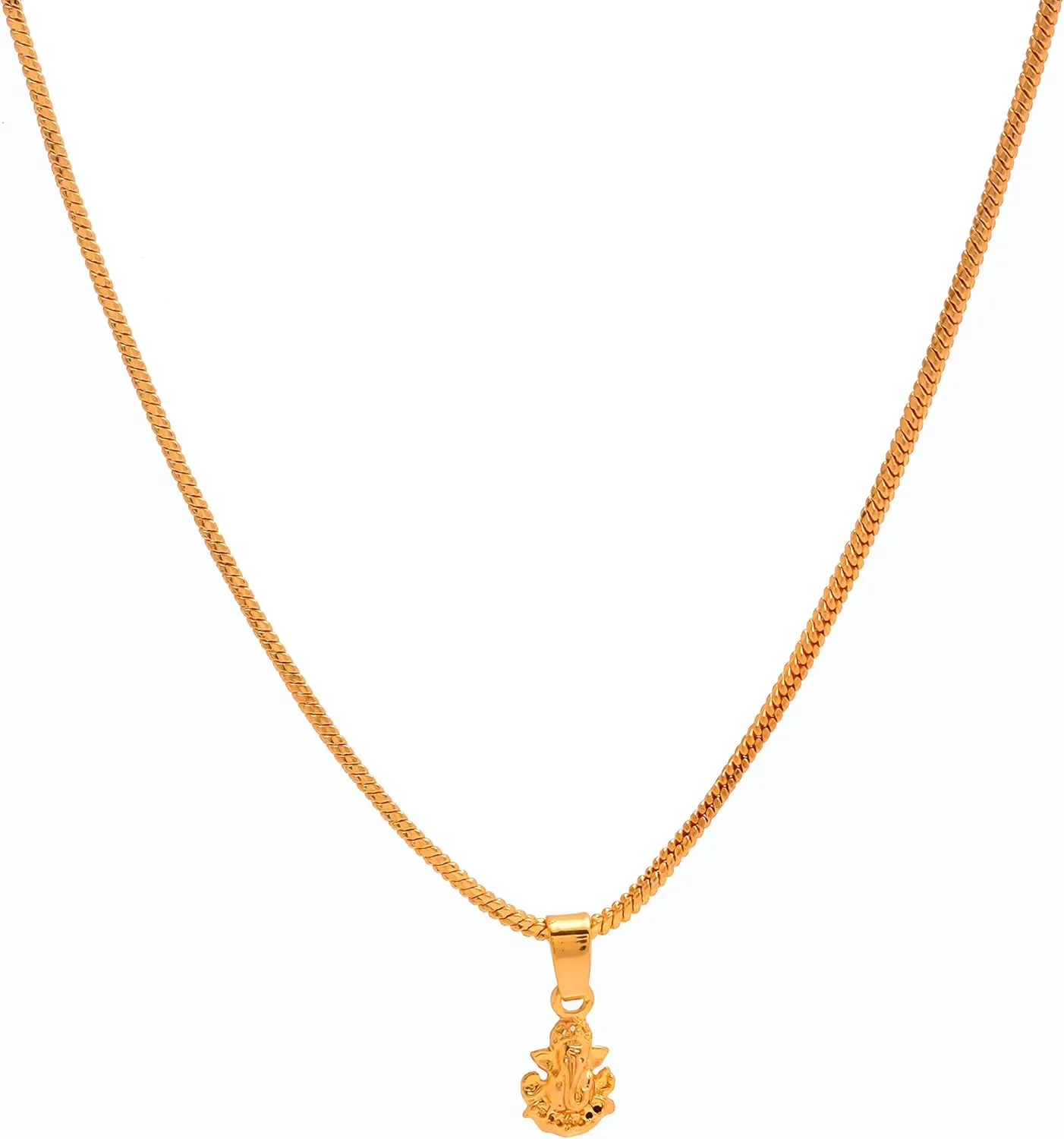 Jewar Pendant Locket Lord Ganesha/Ganesh Ji Handmade Art Gold Plated Jewelry For Men,Women