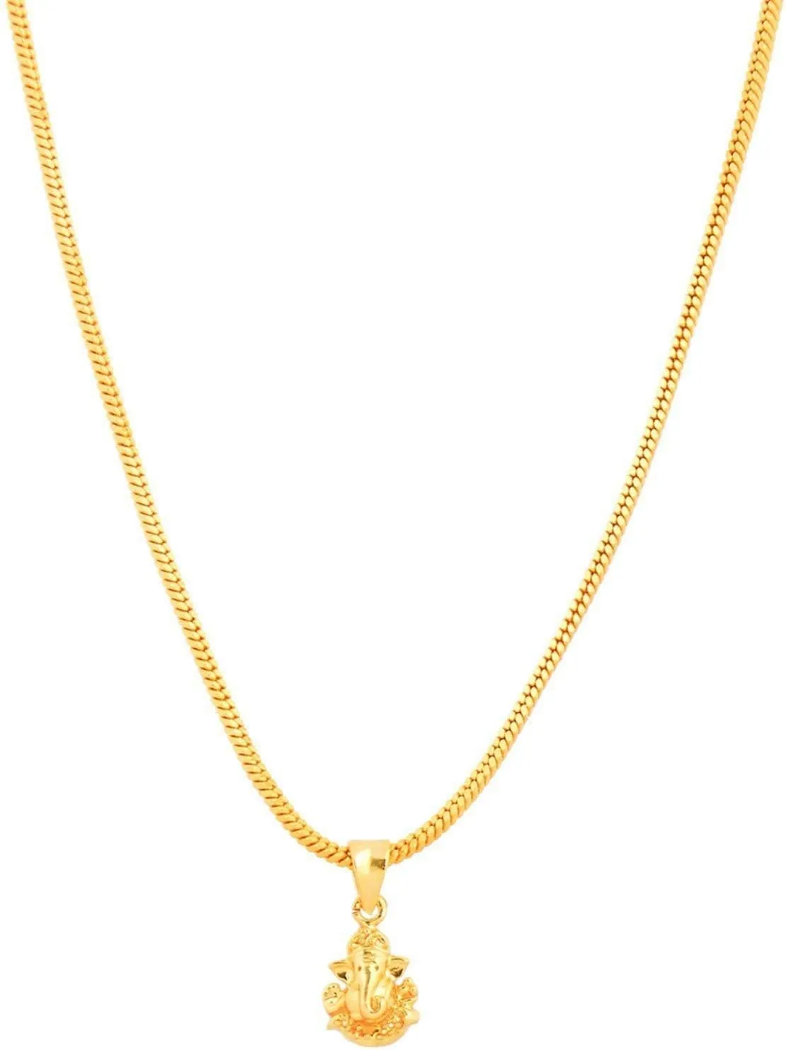 Jewar Pendant Locket Lord Ganesha/Ganesh Ji Handmade Art Gold Plated Jewelry For Men,Women