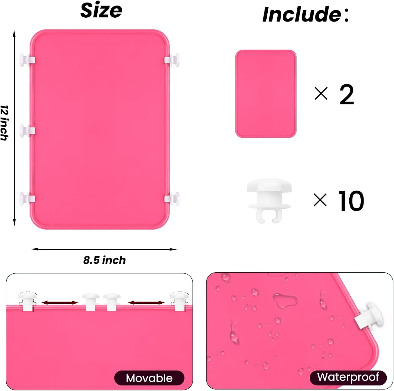 LBF 2Pcs Divider Compatible with Bogg Bag Accessories Organizer XL Inserts Beach Bag Accessories