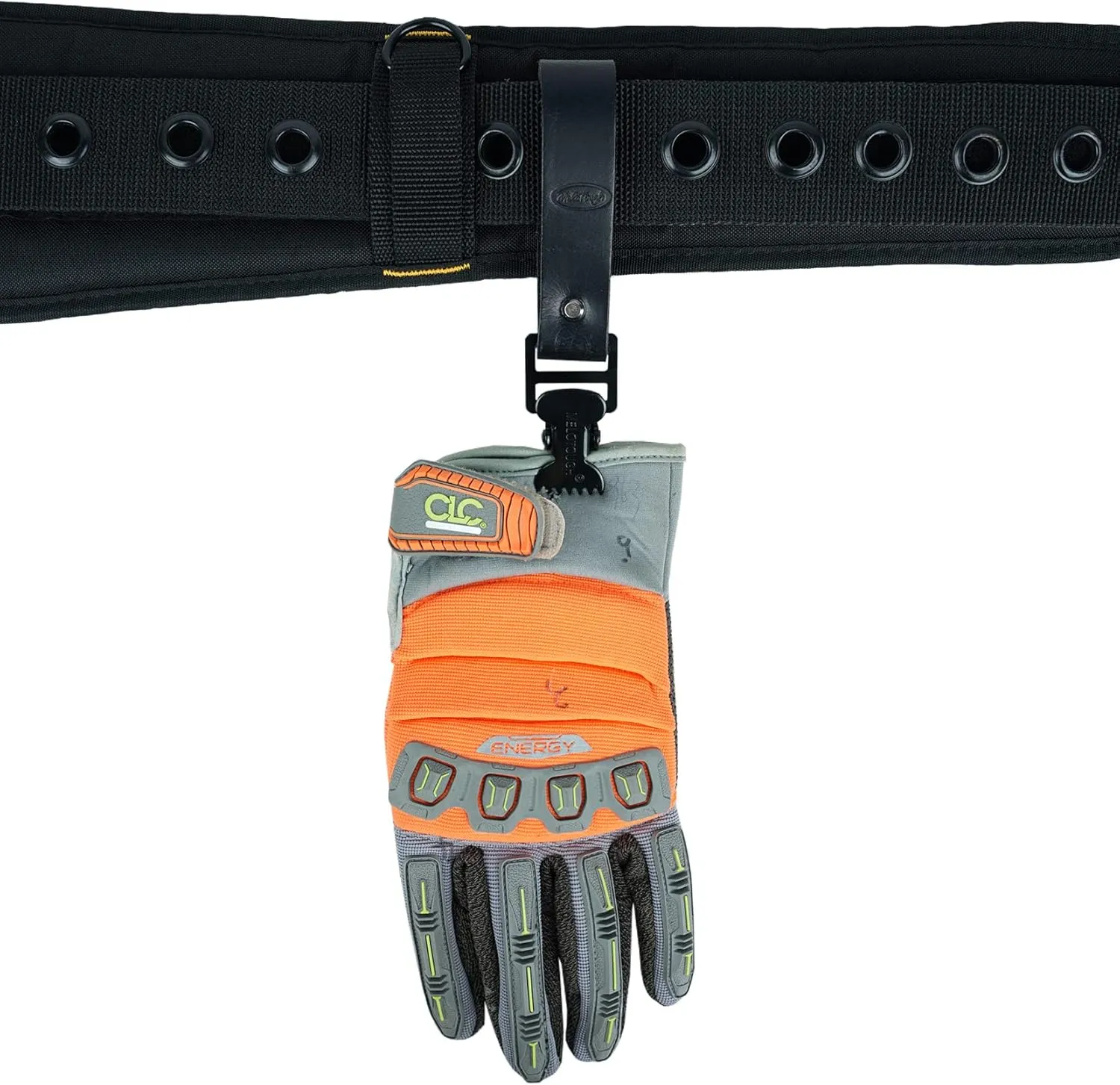 MELOTOUGH Leather Glove Clip Glove Holder Clip for Work Holder Glove Belt Clip Holder