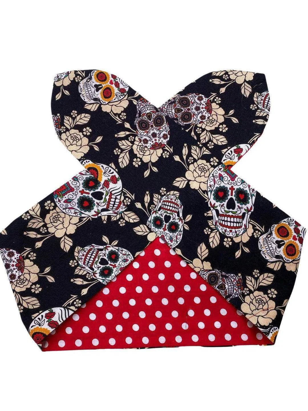 Sugar Skulls Black Wired Hair Tie
