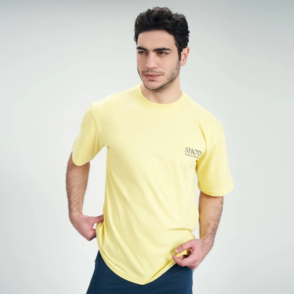 t-shirt oversize Yellow