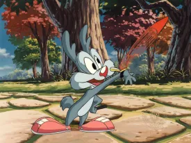 Tiny Toon Adventures Original Production Cel: Calamity Coyote
