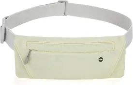WHIPPY Slim Running Belt Fanny Pack for Women Men Elastic Runners Belt Waist Pouch Chest Bag Phone Holder Waist Pack for Running Hiking