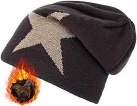 Y2k Grunge Accessories Slouchy Beanies for Women & Men - Vintage Winter Warm Knitted Beanies